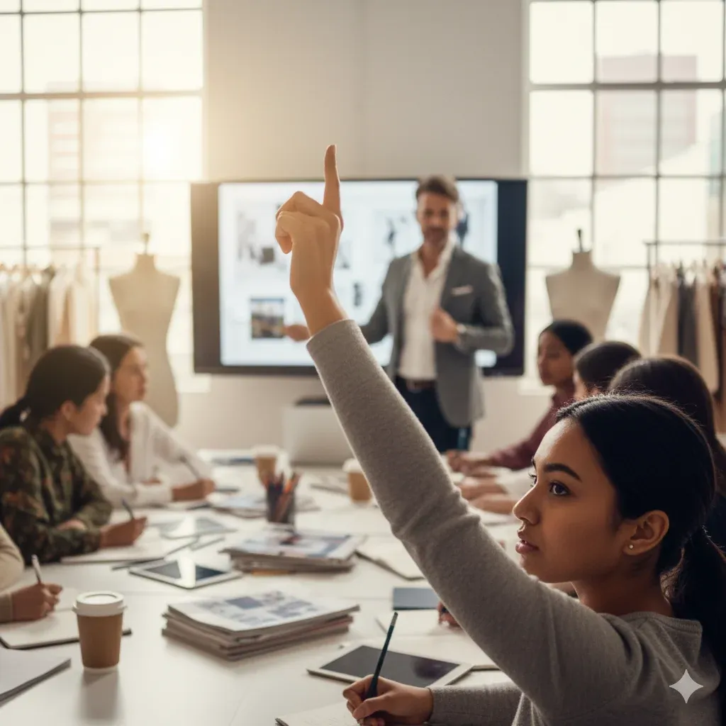 Ilustración artística de moda