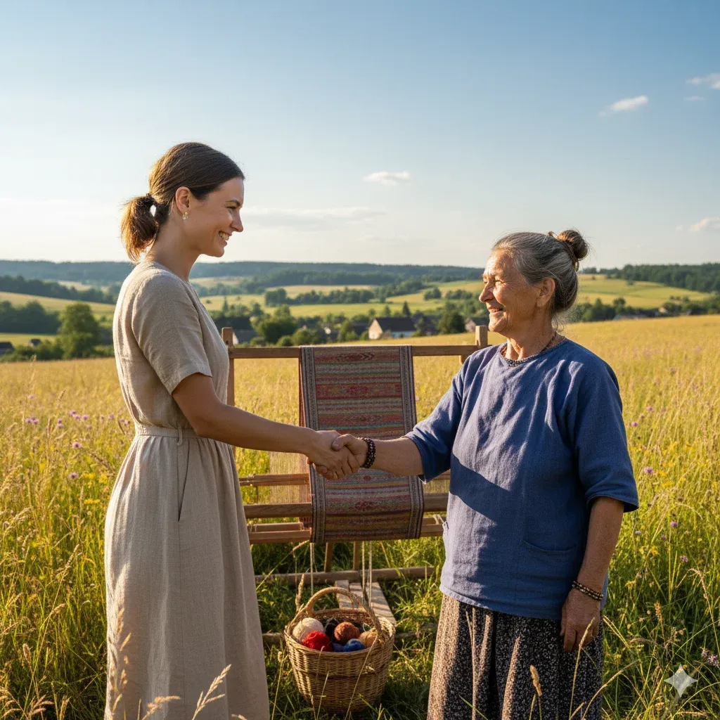 Ilustración artística de moda